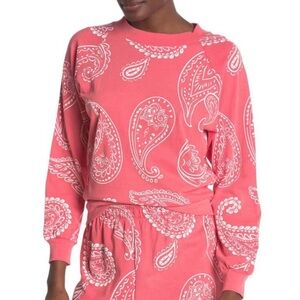 Wildfox Paisley Print Sweatshirt NWT